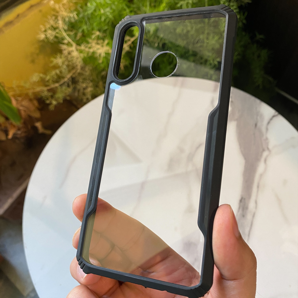 Huawei Branded New Hybrid Bumper Shock proof Case With Ultra Clear Back