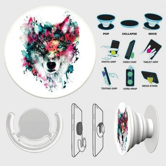 Wolf PopSocket