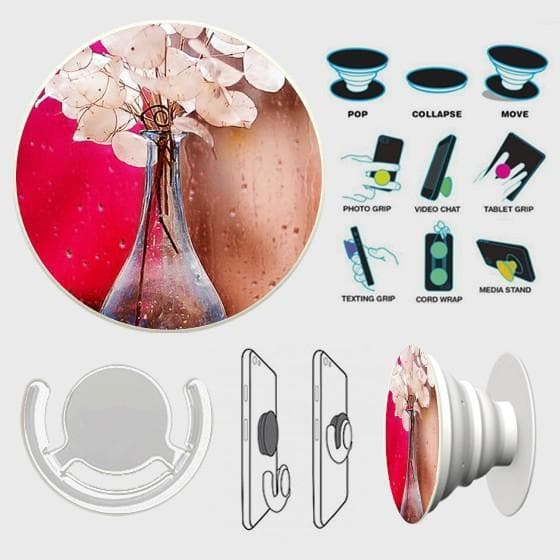 Beautiful Vase Pop Sockets