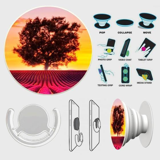 Violet Lavender Fields Pop Sockets
