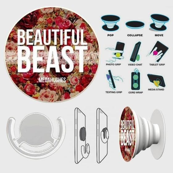 Beautiful Beast Pop Sockets