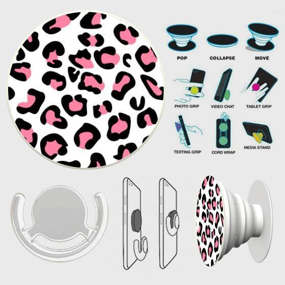 Pink Leopard PopSocket