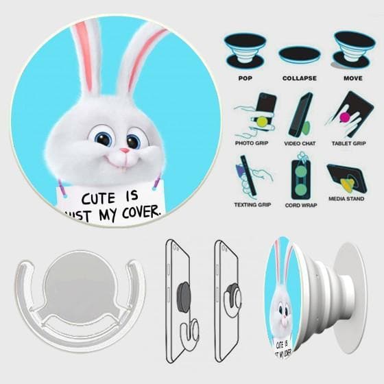 Cute Rabbit PopSocket