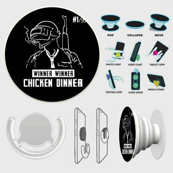 PUBG Chicken Dinner PopSocket