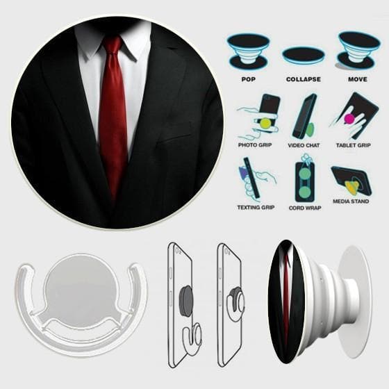 Hitman Costume PopSocket