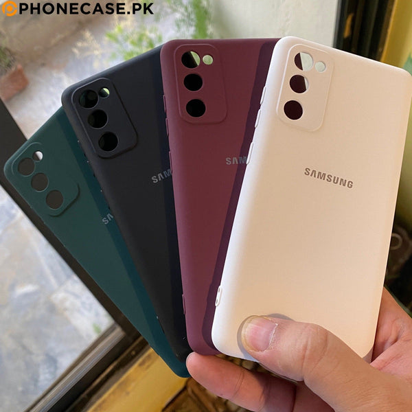 Galaxy S22 Plus Liquid silicon case with microfiber 360 degree Protection