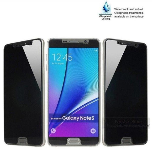 Privacy Anti-Spy Tempered Glass Screen Protector For Samsung Lg And Sony Note 5