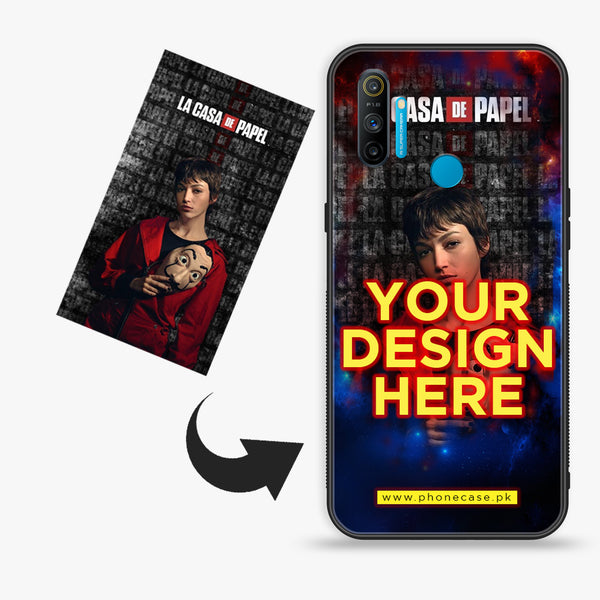 Realme C3 - Customize your own - Premium Metal Printed soft Bumper shock Proof Case