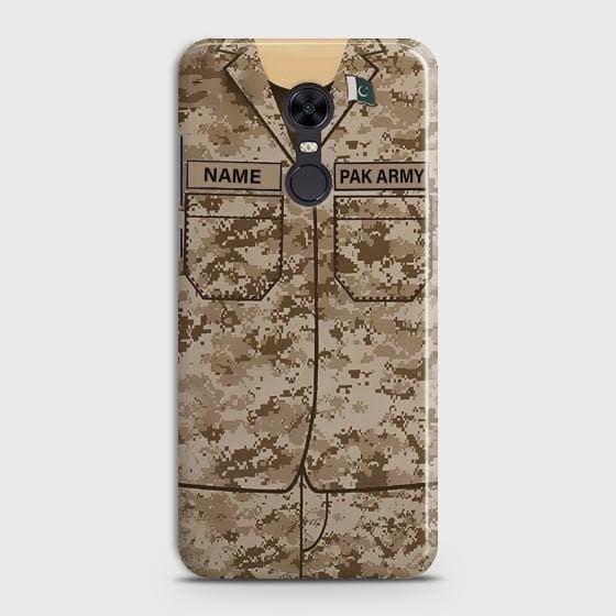 Xiaomi Redmi 5 Plus Army shirt with Custom Name Case