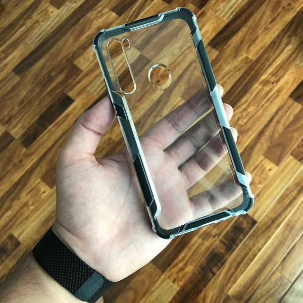 Redmi Note 8 Gorilla Bumper Hybrid Shock Proof 100% Crystal clear Case