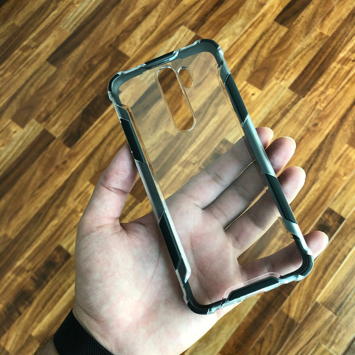 Redmi Note 8 Pro Gorilla Bumper Hybrid Shock Proof 100% Crystal clear Case