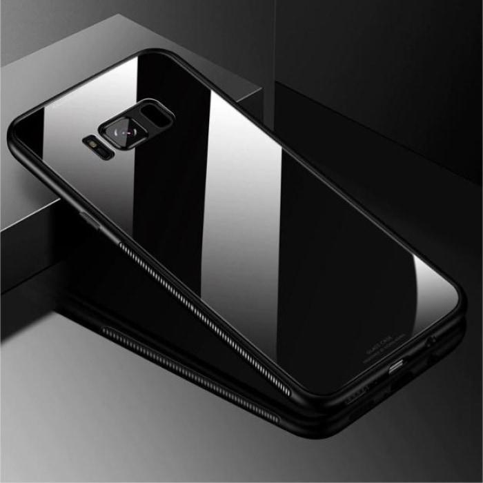 Samsung Branded 100% Tempered Glass Back Cover Galaxy S8 / Black