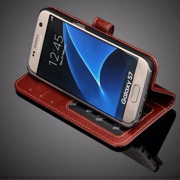 Samsung Galaxy Leather Flip Case