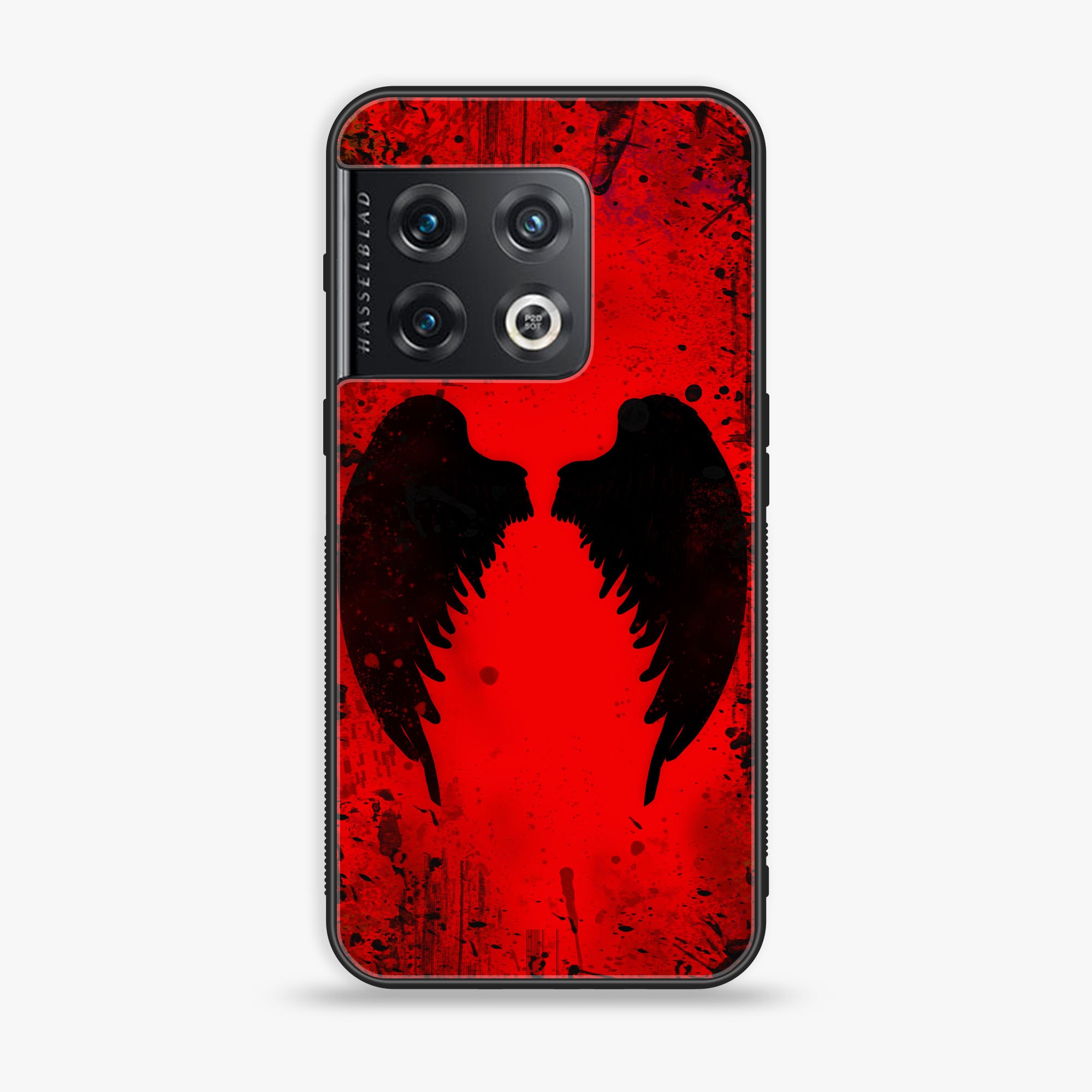 OnePlus 10 Pro -Angel Wings 2.0 Series - Premium Printed Glass soft Bumper shock Proof Case