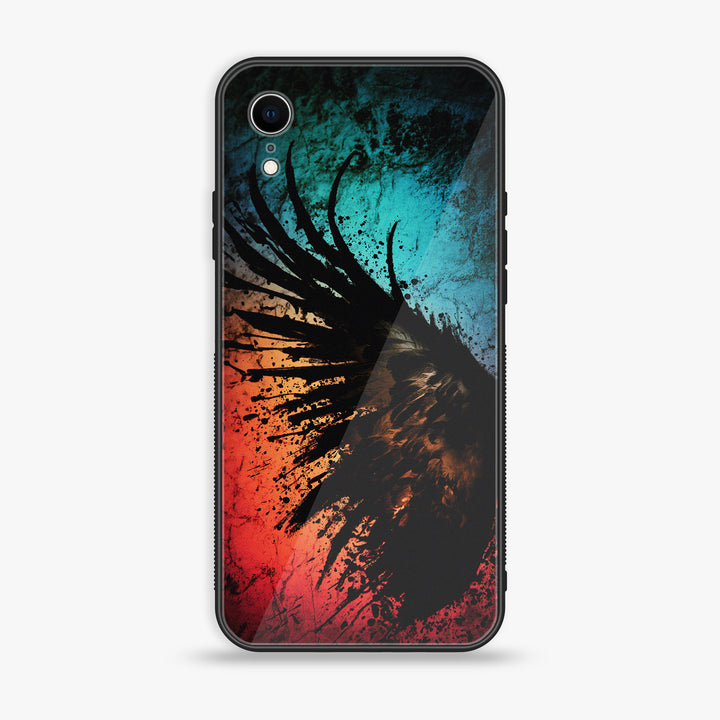 iPhone XR - Angel Wings 2.0 Design 9 - Premium Metal Printed soft Bumper shock Proof Case CS-8959