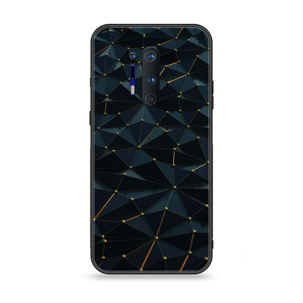 OnePlus 8 Pro - 3D Design 8 - Premium Printed Glass soft Bumper shock Proof Case CS-16064