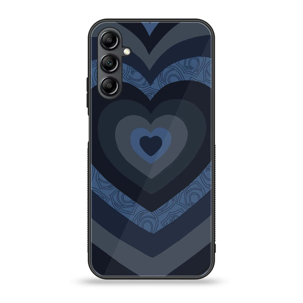 Samsung Galaxy A14 - Heart Beat 2.0 Design 6 - Premium Printed Glass soft Bumper shock Proof Case CS-17079