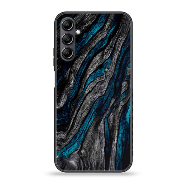 Samsung Galaxy A14 - Liquid Marble Design 8 - Premium Printed Glass soft Bumper shock Proof Case CS-17078