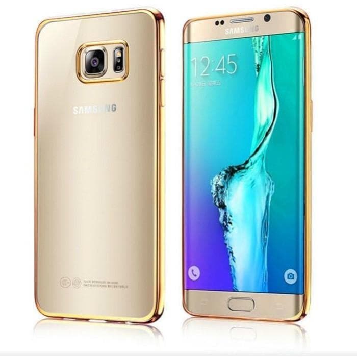 Ultra-Thin Soft Tpu Electroplate Clear Case For Samsung S7 Edge And S6