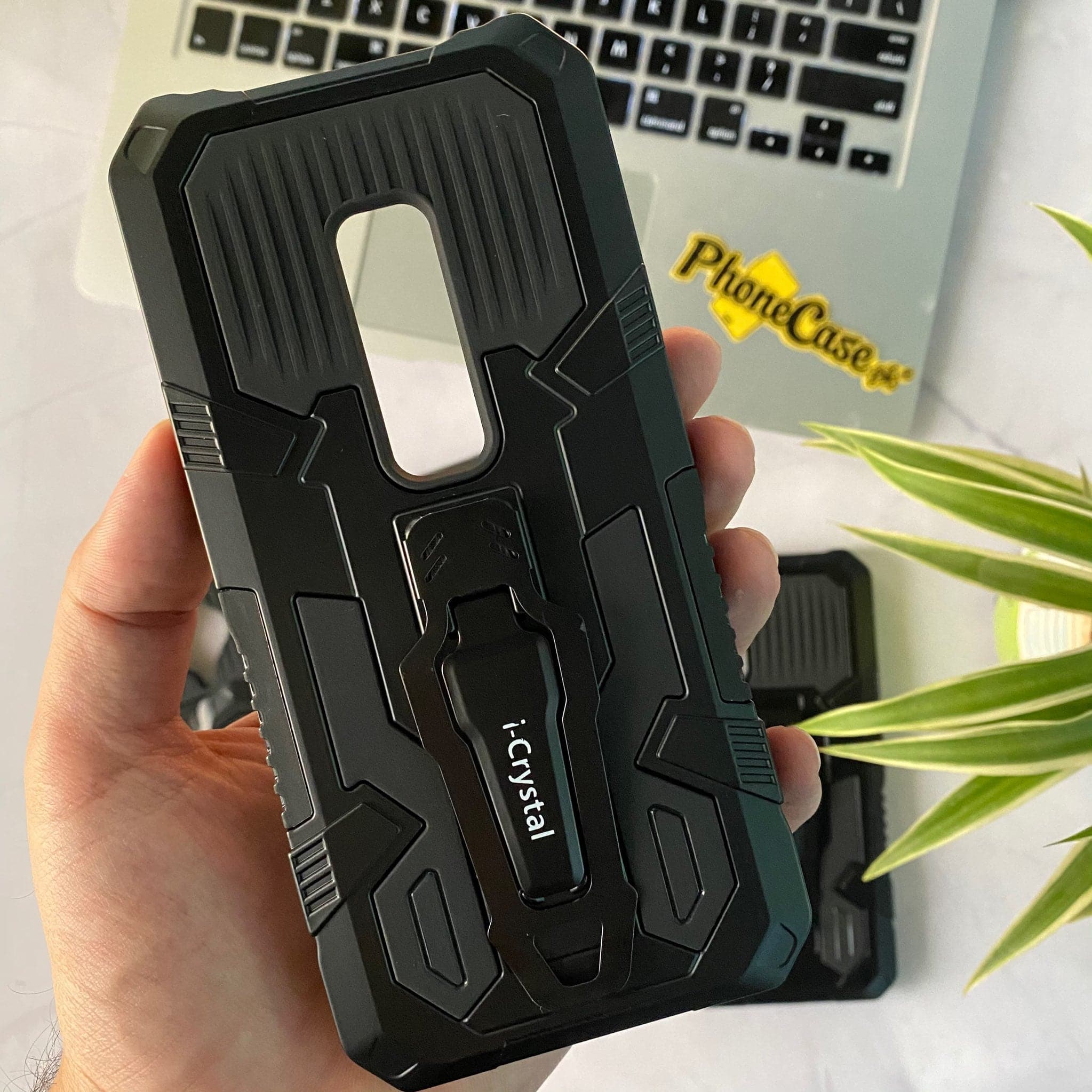 iCrystal Branded Military Army Grade Hybrid shock Proof Case For All Vivo Models