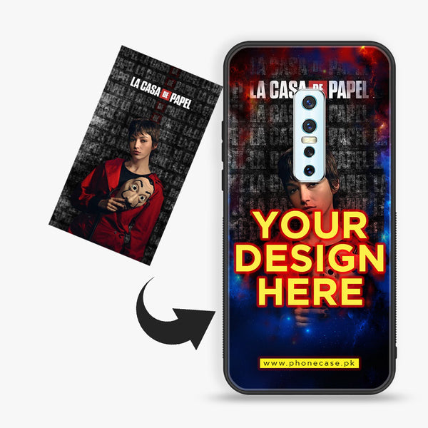 VIVO V17 PRO  - Customize your own - Premium Metal Printed soft Bumper shock Proof Case