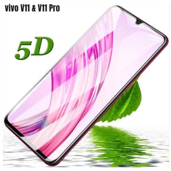 Vivo V11 & V11 Pro Branded 5D Full Hd Tempered Glass