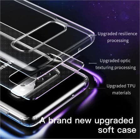 Galaxy S10 Baseus Ultra Thin Transparent Clear Soft Case