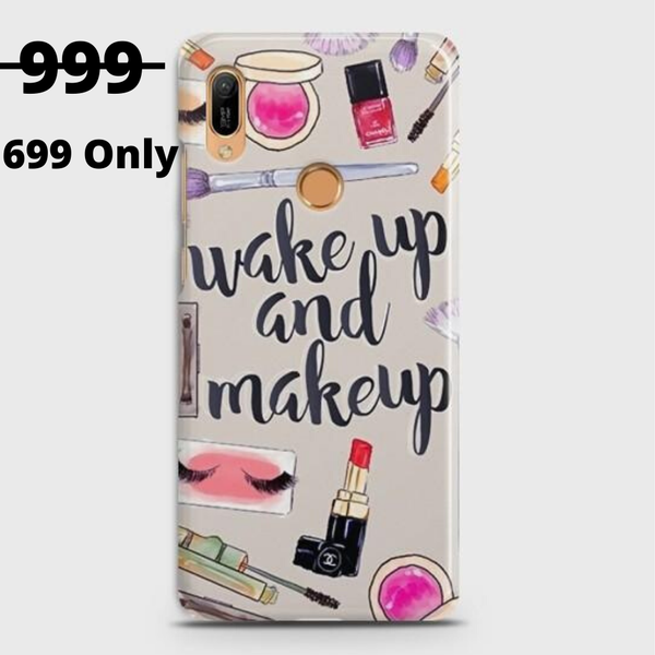 HUAWEI Y6 PRIME 2019 Wakeup N Makeup Premium Printed hard Case  CS-30320