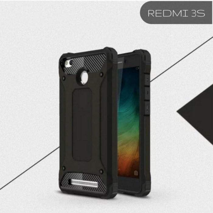 Xiaomi Mi Super Armor Back Cover Full Protection Redmi 3S/3S Prime / Black