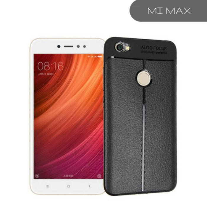 Xiaomi Redmi Carbon Leather Protective Tpu Case Mi Max / Black