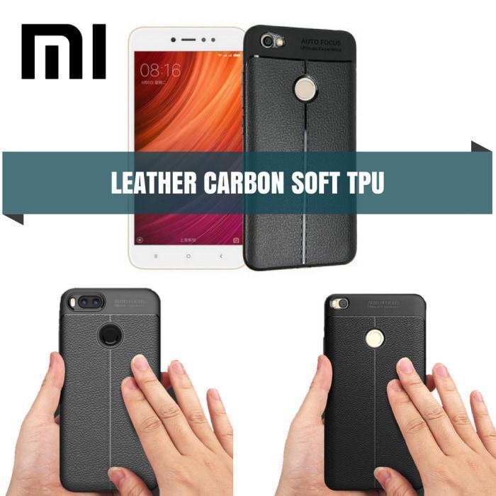 Xiaomi Redmi Carbon Leather Protective Tpu Case