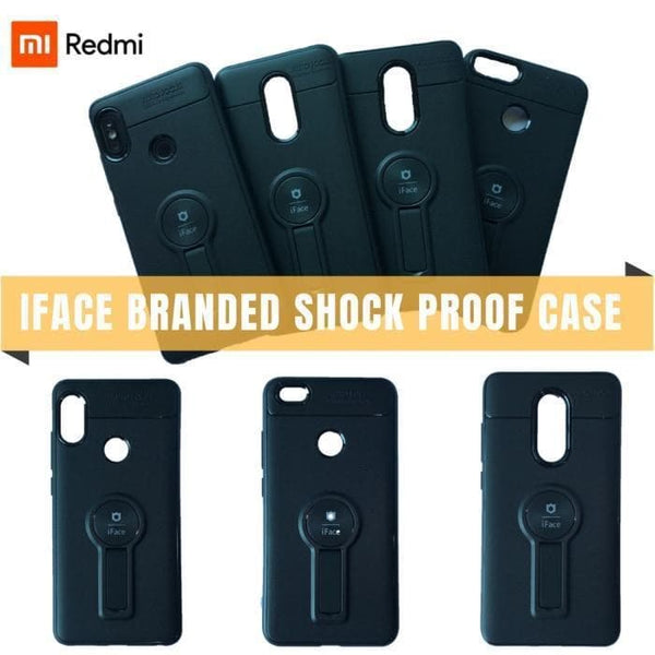 Xiaomi Redmi Iface Branded Shock Proof Case With Kickstand