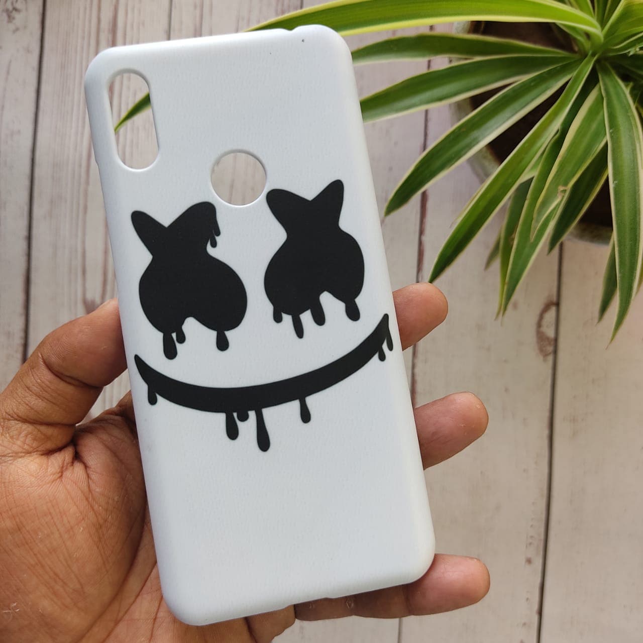 Huawei Y6s (2019) Marshmello Face Case - C-045