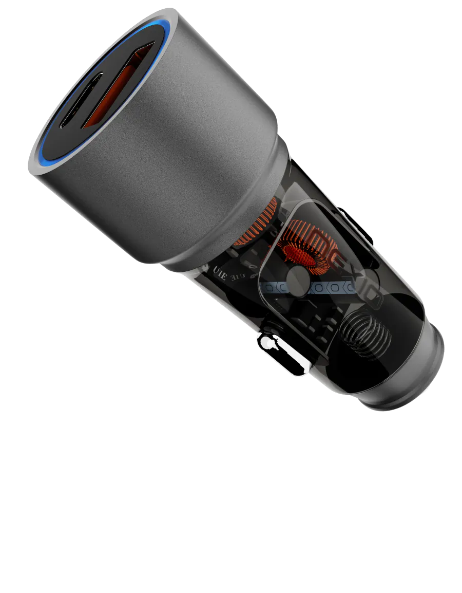 NEXIO OVERDRIVE Dual-Port Fast Car Charger